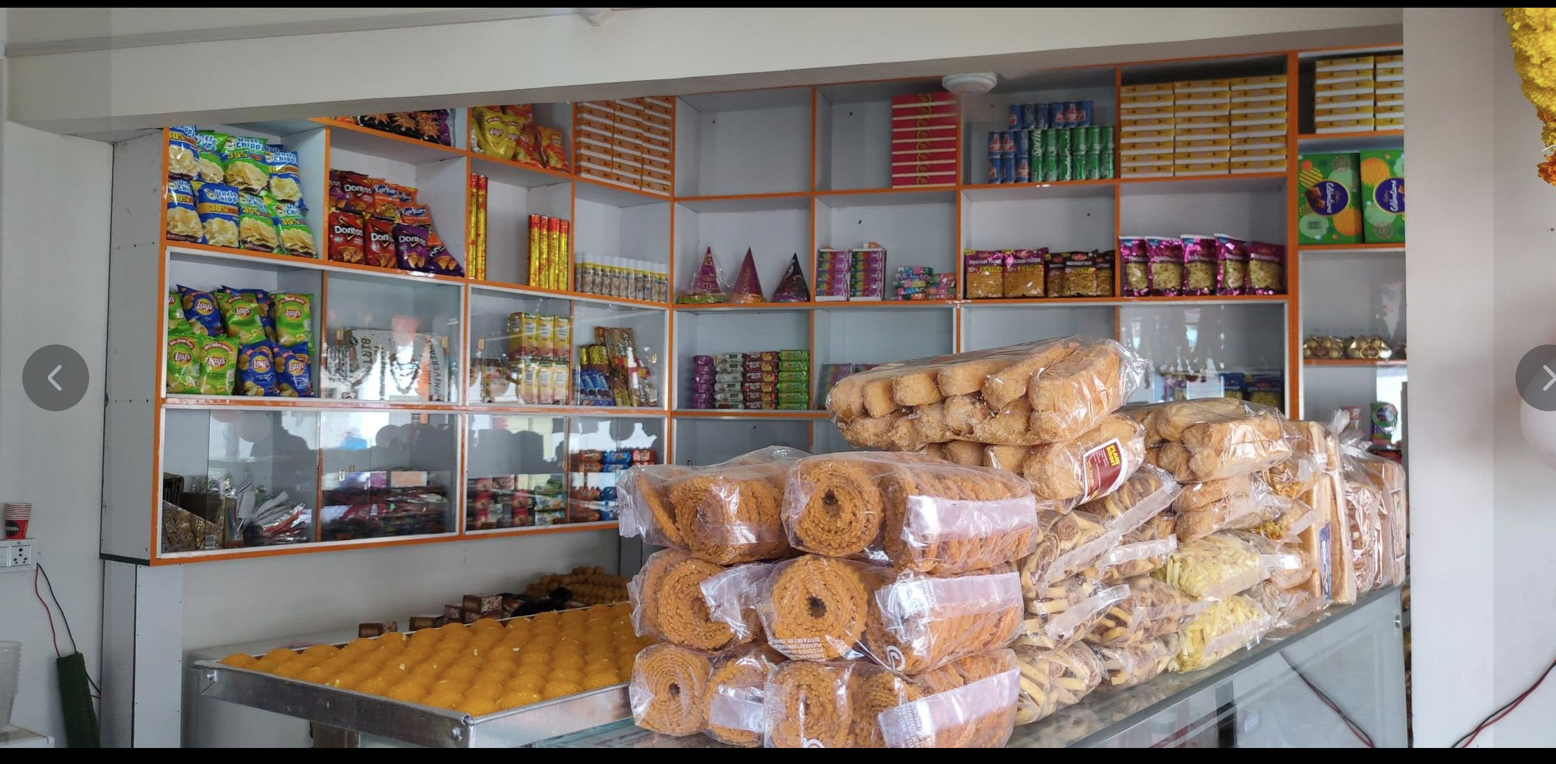 Shop Interior with Namkeen